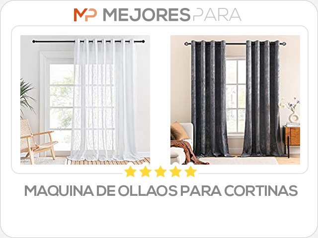 maquina de ollaos para cortinas