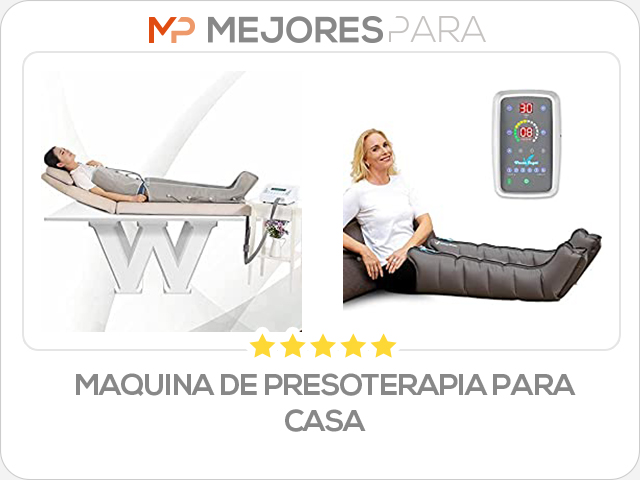 maquina de presoterapia para casa