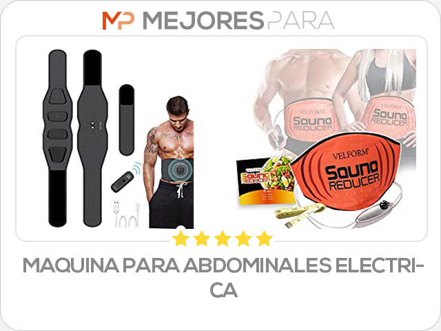 maquina para abdominales electrica