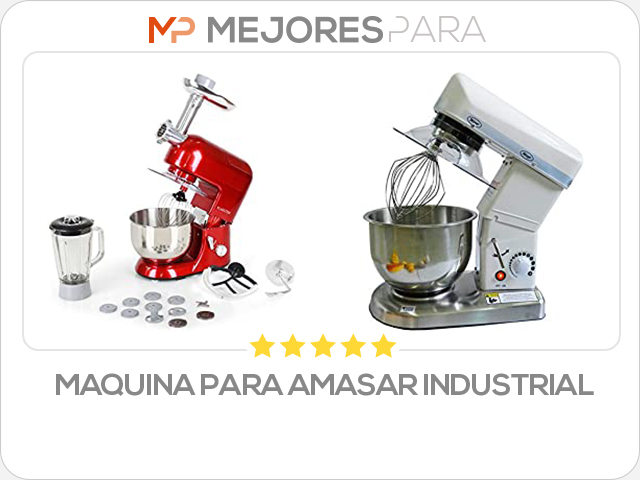 maquina para amasar industrial