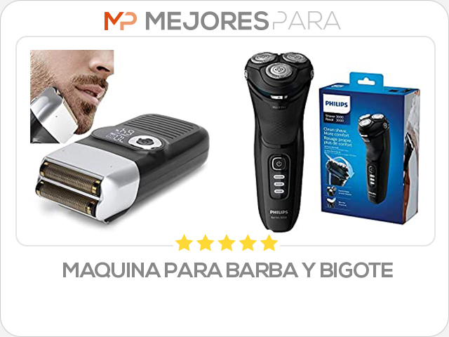 maquina para barba y bigote