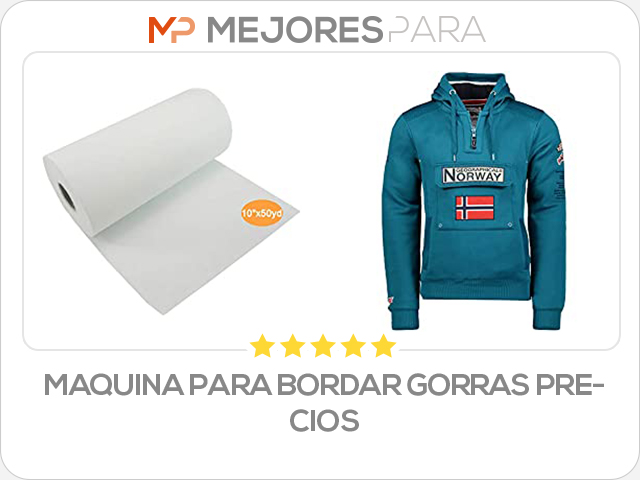 maquina para bordar gorras precios