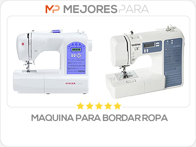 maquina para bordar ropa