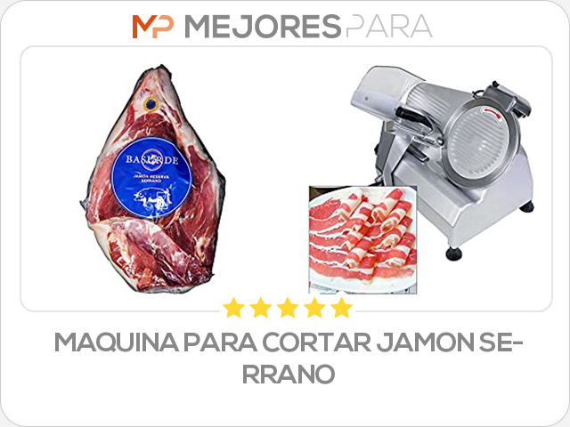 maquina para cortar jamon serrano