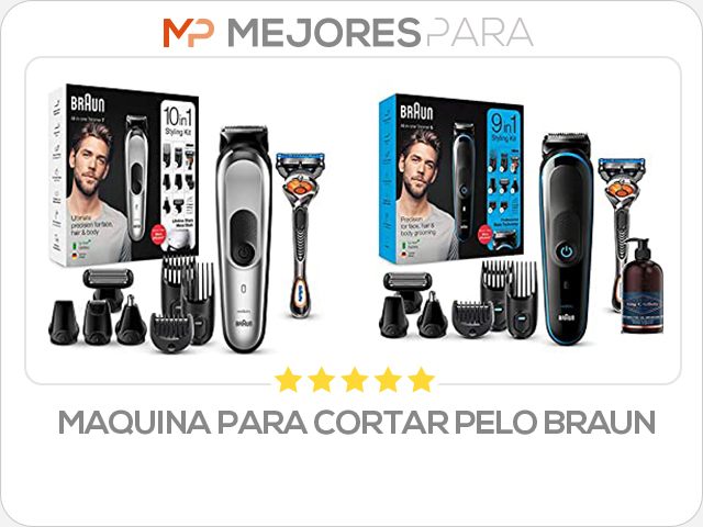 maquina para cortar pelo braun