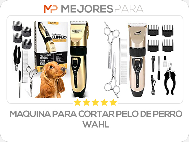 maquina para cortar pelo de perro wahl