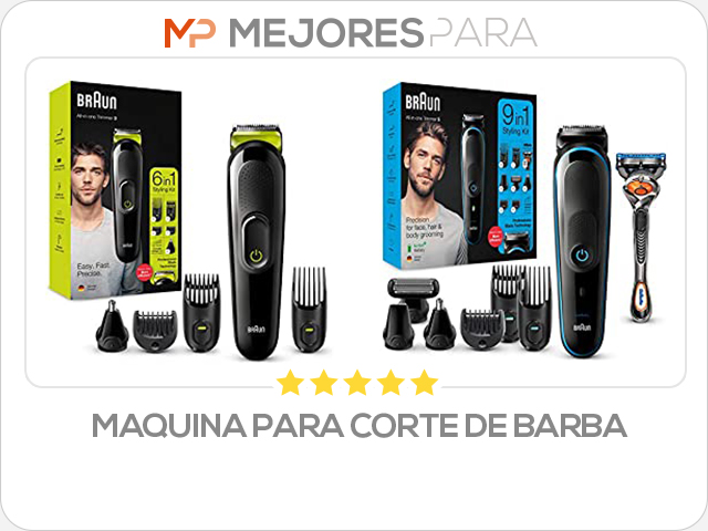 maquina para corte de barba