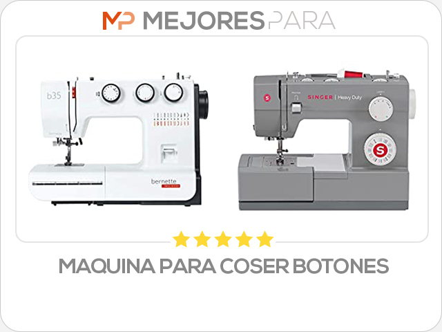 maquina para coser botones