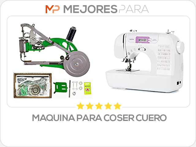 maquina para coser cuero