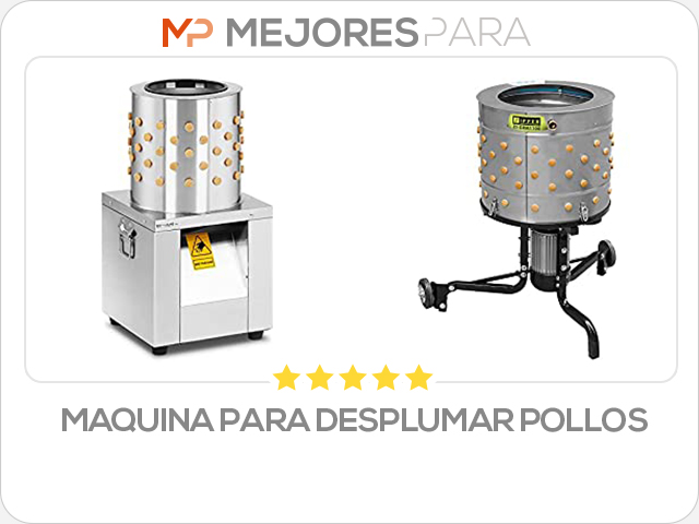 maquina para desplumar pollos