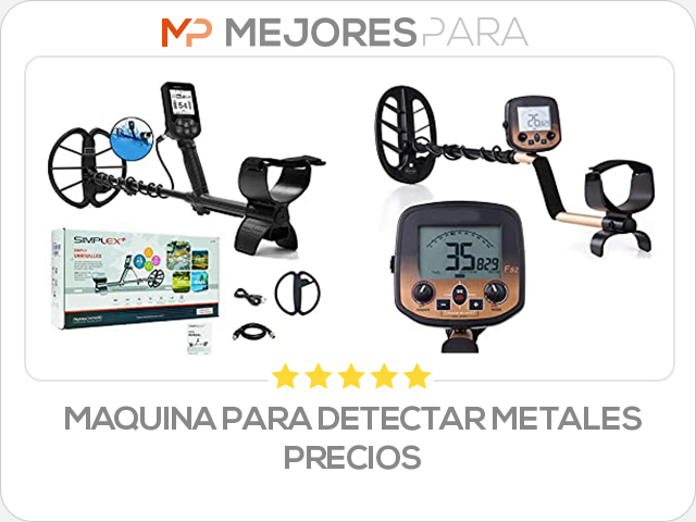 maquina para detectar metales precios