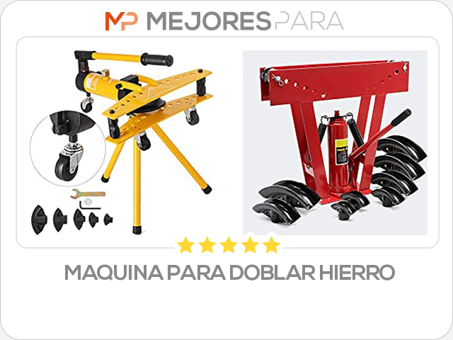 maquina para doblar hierro