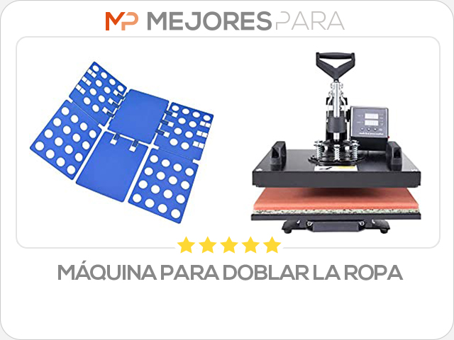 máquina para doblar la ropa