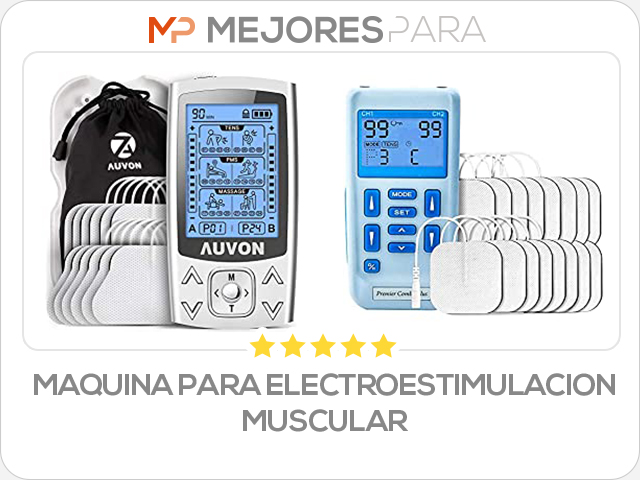 maquina para electroestimulacion muscular