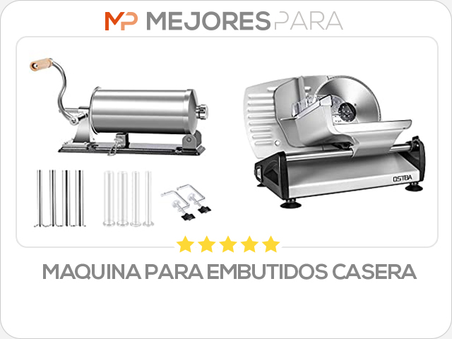 maquina para embutidos casera