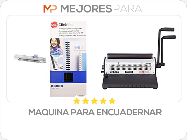 maquina para encuadernar