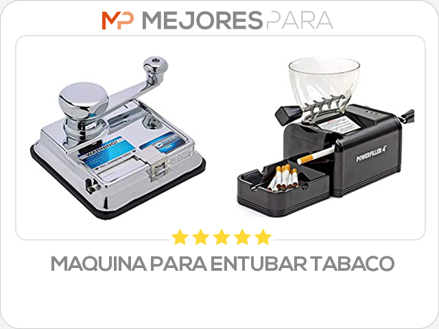 maquina para entubar tabaco