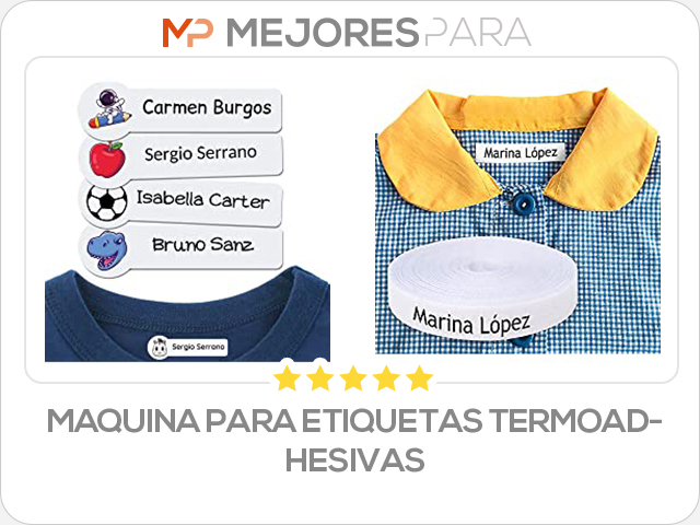 maquina para etiquetas termoadhesivas