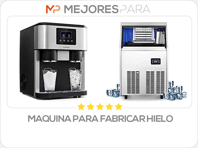 maquina para fabricar hielo