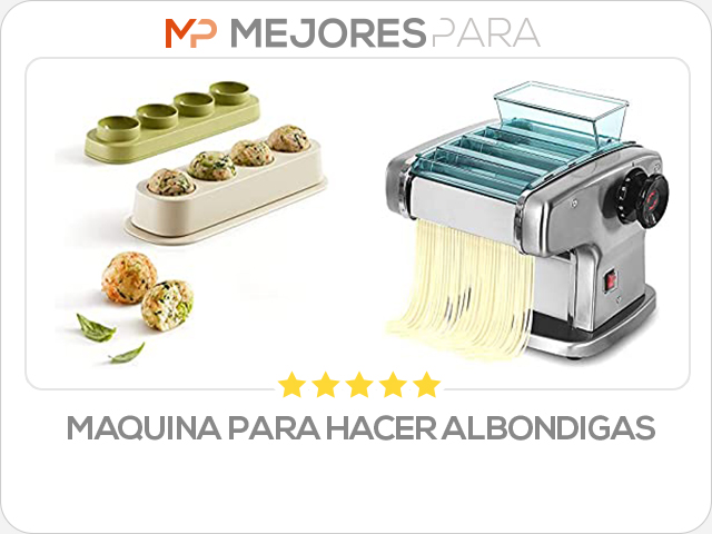 maquina para hacer albondigas