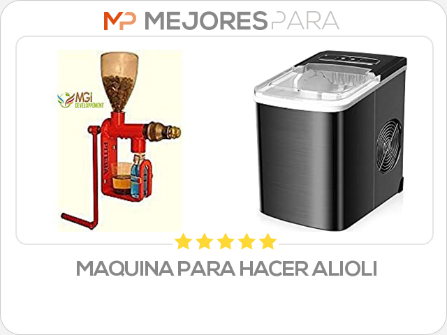 maquina para hacer alioli