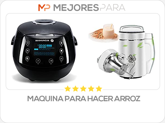 maquina para hacer arroz