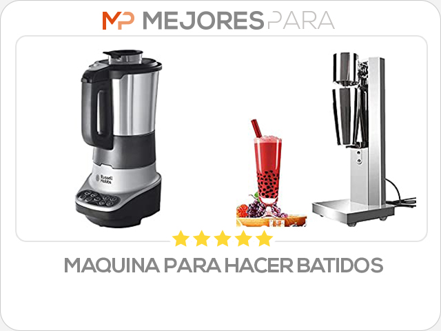 maquina para hacer batidos