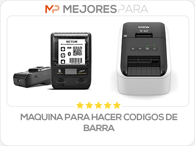 maquina para hacer codigos de barra