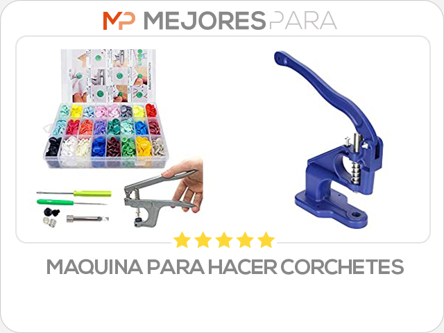 maquina para hacer corchetes