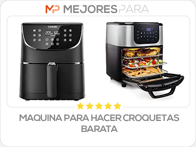 maquina para hacer croquetas barata