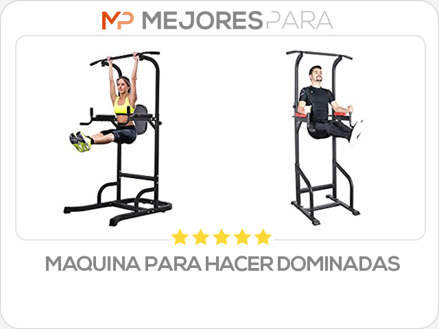 maquina para hacer dominadas