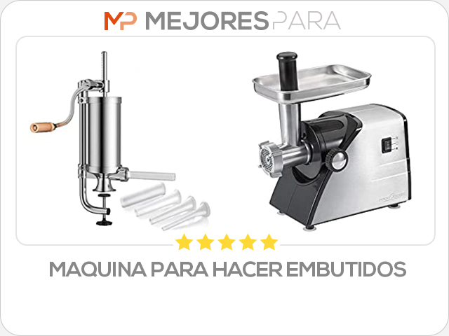 maquina para hacer embutidos