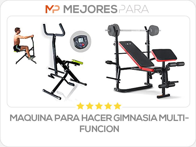 maquina para hacer gimnasia multifuncion