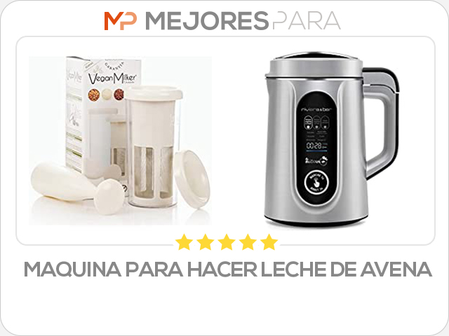 maquina para hacer leche de avena