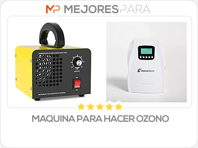 maquina para hacer ozono