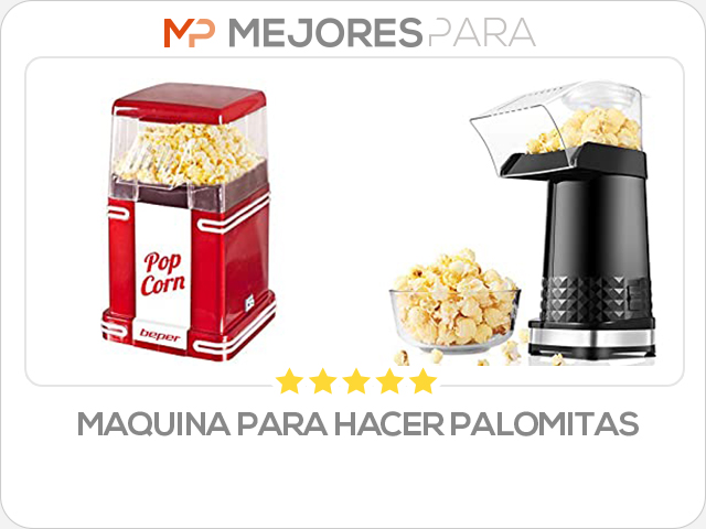 maquina para hacer palomitas