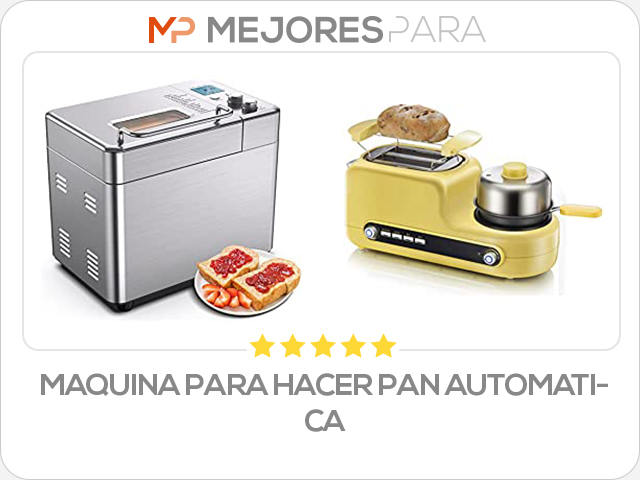 maquina para hacer pan automatica