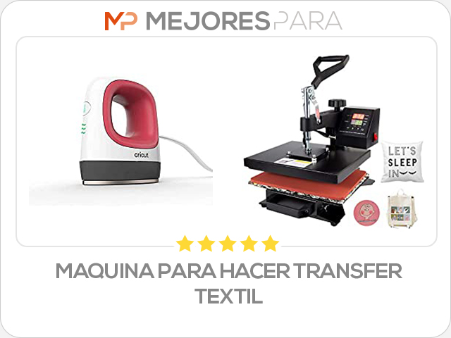 maquina para hacer transfer textil