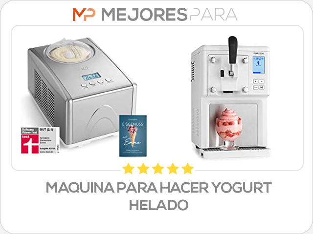 maquina para hacer yogurt helado