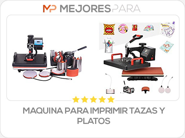 maquina para imprimir tazas y platos