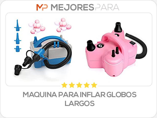 maquina para inflar globos largos