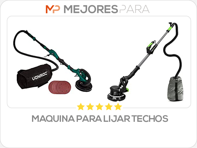 maquina para lijar techos