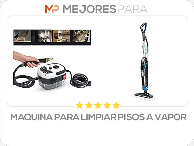 maquina para limpiar pisos a vapor