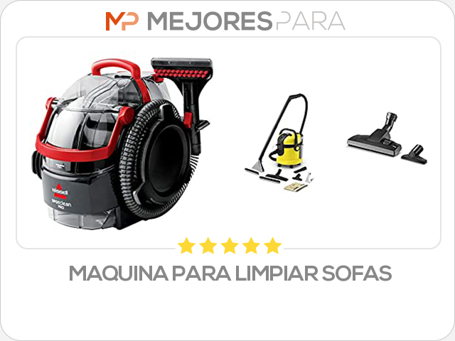 maquina para limpiar sofas