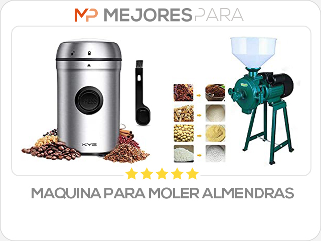 maquina para moler almendras