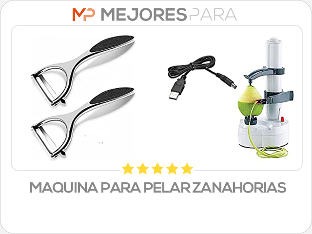 maquina para pelar zanahorias