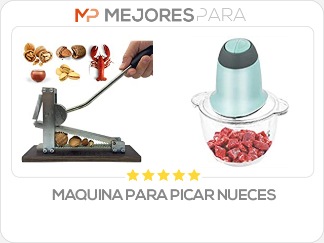 maquina para picar nueces