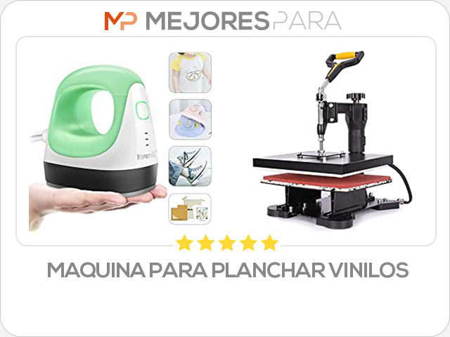 maquina para planchar vinilos