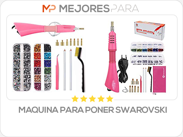 maquina para poner swarovski