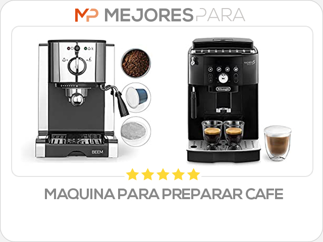 maquina para preparar cafe